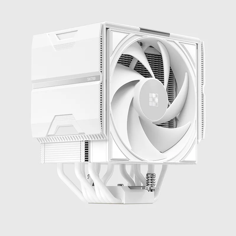 SK700 WHITE AM5 Air Cooler | Compact RAM-Friendly Design | Sudokoo